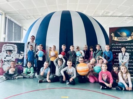 Planetarium Orbitek w naszej szkole