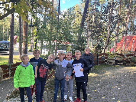 Wycieczka survivalowa klasy 4a i 4b