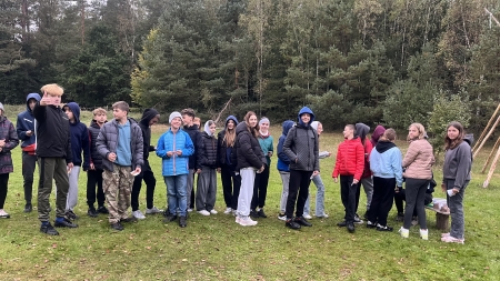 Łowcy przygód- wycieczka klas 7 i 8