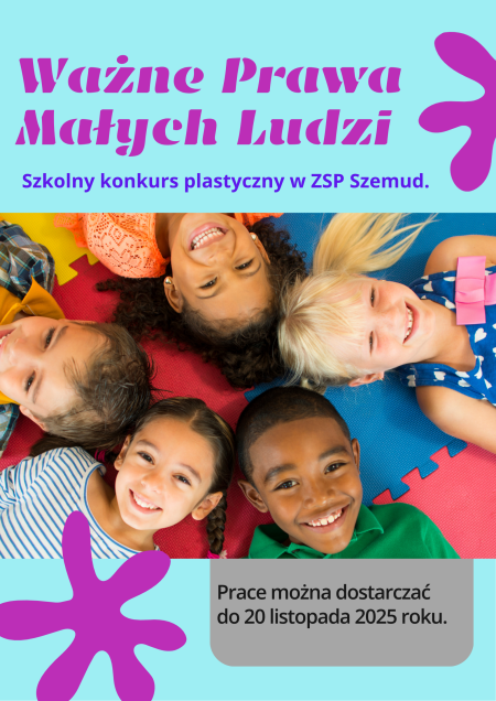 Konkurs plastyczny „Ważne Prawa Małych Ludzi” 