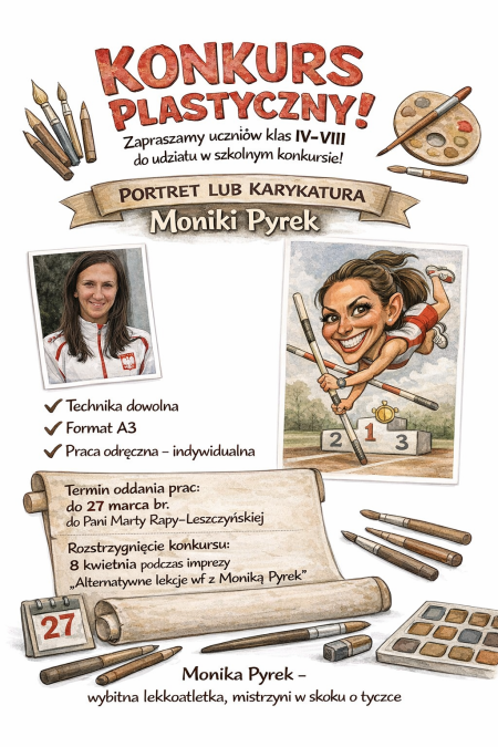 UWAGA KONKURS PLASTYCZNY !!!