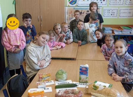 Zajęcia kulinarne w klasach drugich na języku kaszubskim