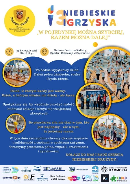  III Niebieskie Igrzyska „W pojedynkę można szybciej, razem można dalej”