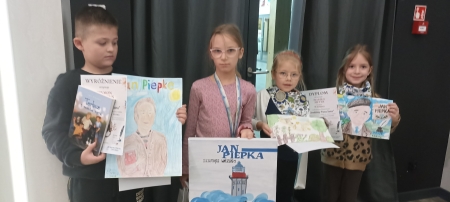  Sukces naszych uczestników w konkursie plastycznym „100 urodziny Jana Piepki”!