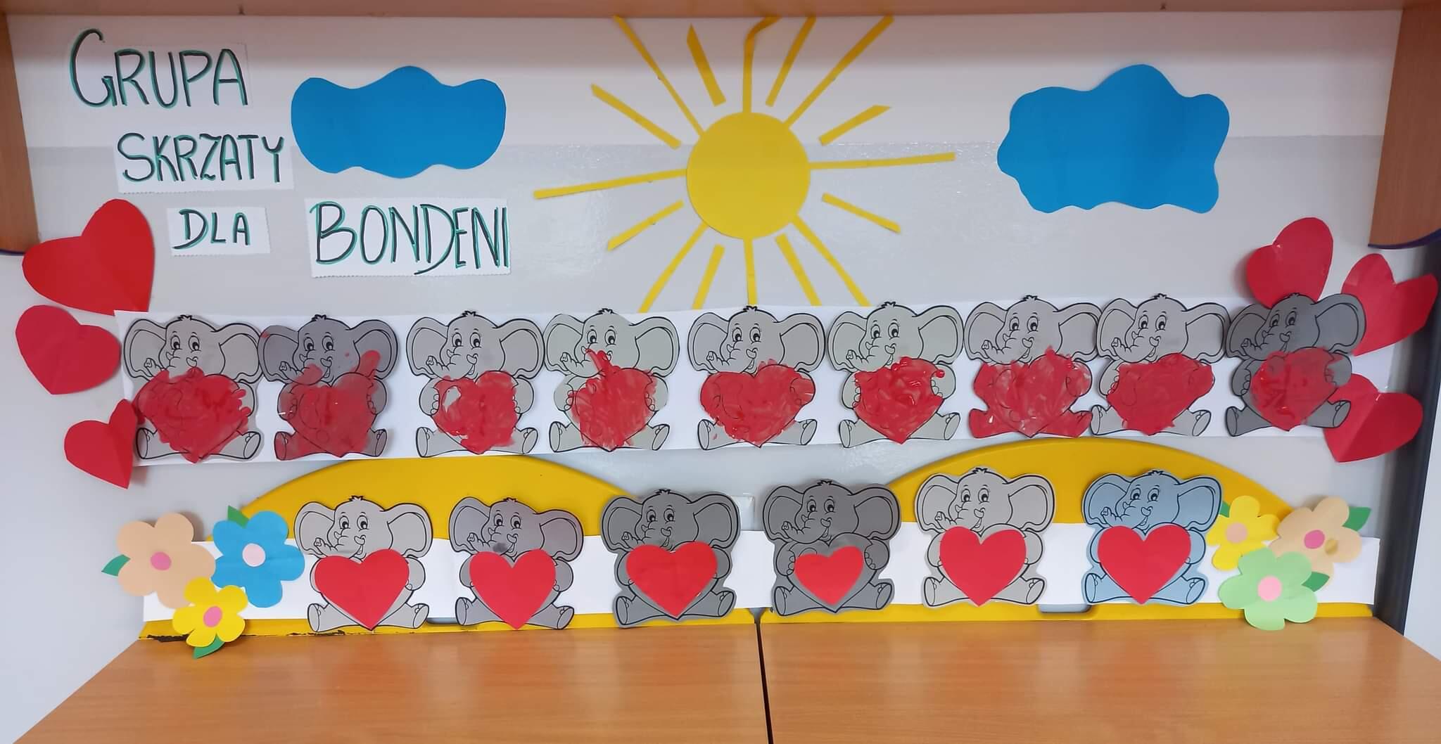 Podsumowanie I części akcji Przedszkolaki adoptują Słonia Bondeni
