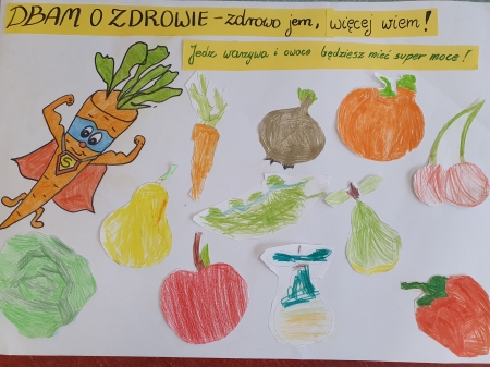 Dzieci z zerówki z ZSP w Szemudzie biorą udział w projekcie - Zdrowo jem, więcej...